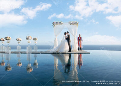 巴里島天空之鏡婚禮 OCEAN SKY WATER WEDDING